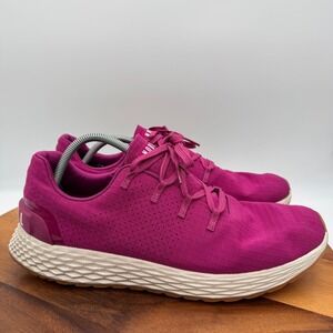NoBull Ripstop Runner Shoes Mens 13 Purple Running Athletic Training Sneakers